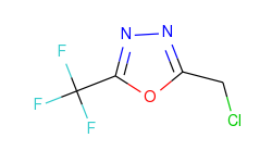 5-(Chloromethyl)-2-(trifluoromethyl)-1,3,4-oxadiazole