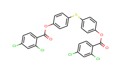 Thiobis(4,1-phenylene) Bis(2,4-dichlorobenzoate)