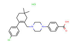 4-[4-[[2-(4-Chlorophenyl)-5,5-dimethyl-1-cyclohexenyl]methyl]-1-piperazinyl]benzoic Acid Hydrochlori