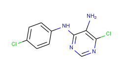 4-(4-Chlorophenyl)amino-5-amino-6-chloropyrimidine