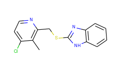 2-(((4-Chloro-3-methylpyridin-2-yl)methyl)thio)-1H-benzo[d]imidazole