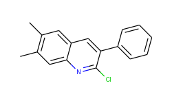 2-Chloro-6,7-dimethyl-3-phenylquinoline