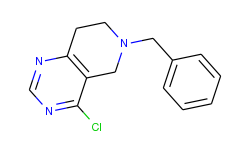 6-benzyl-4-chloro-5,6,7,8-tetrahydropyrido[4,3-d]pyrimidine