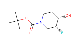 tert-butyl (3R,4S)-3-fluoro-4-hydroxypiperidine-1-carboxylate