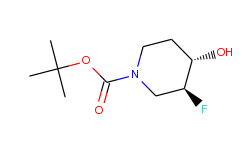 tert-butyl (3S,4S)-3-fluoro-4-hydroxypiperidine-1-carboxylate