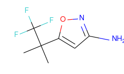 5-​(2,​2,​2-​trifluoro-​1,​1-​dimethylethyl)​-3-​Isoxazolamine