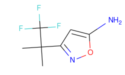 3-​(2,​2,​2-​trifluoro-​1,​1-​dimethylethyl)​-5-​Isoxazolamine