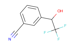 3-(2,2,2-TRIFLUORO-1-HYDROXYETHYL)BENZONITRILE