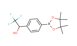 2,2,2-TRIFLUORO-1-(4-(4,4,5,5-TETRAMETHYL-1,3,2-DIOXABOROLAN-2-YL)PHENYL)ETHANOL