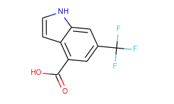 6-trifluoromethylindole-4-carboxylic acid