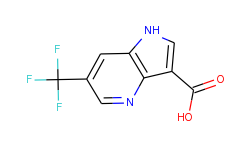 6-(TRIFLUOROMETHYL)-1H-PYRROLO[3,2-B]PYRIDINE-3-CARBOXYLIC ACID