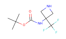 tert-butyl N-[3-(trifluoromethyl)azetidin-3-yl]carbamate