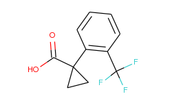 1-(2-(trifluoromethyl)phenyl)cyclopropanecarboxylic acid