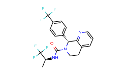 ((R)-8-(4-(trifluoromethyl)phenyl)-N-((S)-1,1,1-trifluoropropan-2-yl)-5,6-dihydro-1,7-naphthyridine-