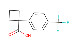 1-[4-(Trifluoromethyl)phenyl]-cyclobutanecarboxylic acid