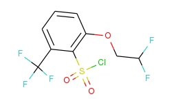 Benzenesulfonyl chloride, 2-(2,2-difluoroethoxy)-6-(trifluoromethyl)-