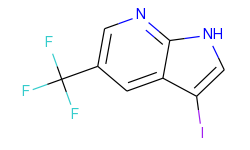 3-Iodo-5-(trifluoromethyl)-1H-pyrrolo[2,3-b]-pyridine