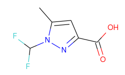 1-(Difluoromethyl)-5-methyl-pyrazole-3-carboxylic acid