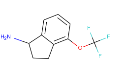 4-(TRIFLUOROMETHOXY)-2,3-DIHYDRO-1H-INDEN-1-AMINE