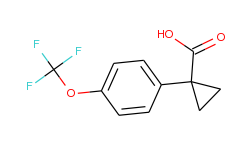 1-(4-(Trifluoromethoxy)phenyl)cyclopropanecarboxylic acid