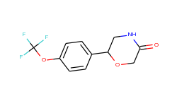 6-[4-(trifluoromethoxy)phenyl]-3-morpholinone