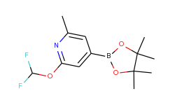 2-Difluoromethoxy-6-methylpyridine-4-boronic acid pinacol ester