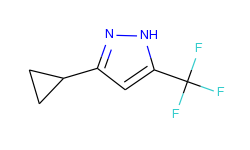 5-Cyclopropyl-3-(trifluoromethyl)-1H-pyrazole