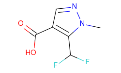 5-(difluoromethyl)-1-methyl-1h-pyrazole-4-carboxylic acid