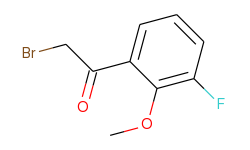 3-FLUORO-2-METHOXYPHENACYL BROMIDE