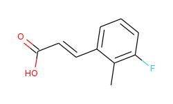 3-Fluoro-2-methylcinnamic acid