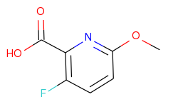 3-Fluoro-6-methoxypyridine-2-carboxylic acid