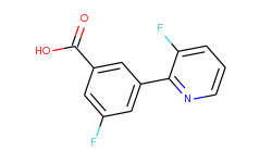 3-FLUORO-5-(3-FLUOROPYRIDIN-2-YL)BENZOICACID