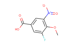 3-fluoro-4-methoxy-5-nitrobenzoic acid