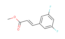 (E)-methyl 3-(3,5-difluorophenyl)acrylate