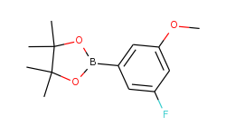 2-(3-fluoro-5-methoxyphenyl)-4,4,5,5-tetramethyl-1,3,2-dioxaborolane