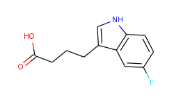 4-(5-fluoro-1H-indol-3-yl)butanoic acid