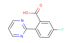 5-fluoro-2-(pyrimidin-2-yl)benzoic acid