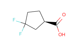 (R)-3,3-Difluorocyclopentanecarboxylic acid