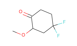 4,4-Difluoro-2-methoxycyclohexanone