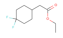 Cyclohexaneacetic acid, 4,4-difluoro-, ethyl ester