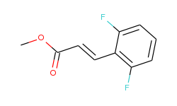 methyl (2E)-3-(2,6-difluorophenyl)prop-2-enoate