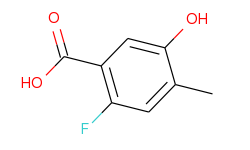 2-Fluoro-5-hydroxy-4-methylbenzoic acid