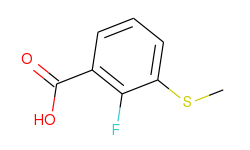 2-Fluoro-3-(Methylthio)benzoic Acid