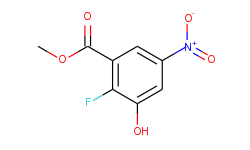 METHYL 2-FLUORO-3-HYDROXY-5-NITROBENZOATE