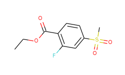 Ethyl 2-Fluoro-4-(methylsulfonyl)benzoate