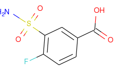 4-Fluoro-3-sulfamoyl-benzoic acid