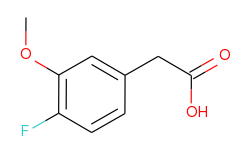 Benzeneacetic acid, 4-fluoro-3-methoxy-