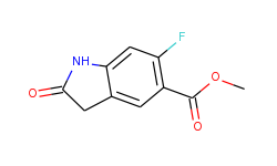 methyl 6-fluoro-2-oxo-2,3-dihydro-1H-indole-5-carboxylate