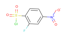 2-fluoro-4-nitrobenzene-1-sulfonyl chloride