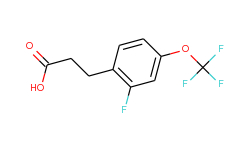 3-[2-FLUORO-4-(TRIFLUOROMETHOXY)PHENYL]PROPIONIC ACID